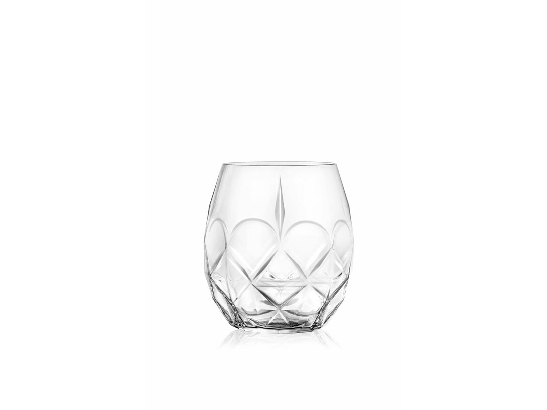 Kpl. 6 szklanek niskich do whisky 380ml RCR Alkemist