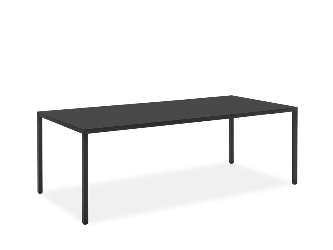 Stół Connubia Iron 160 cm x 90 cm, śr. , kolor czarny, materiał metal, rozkładanie nie