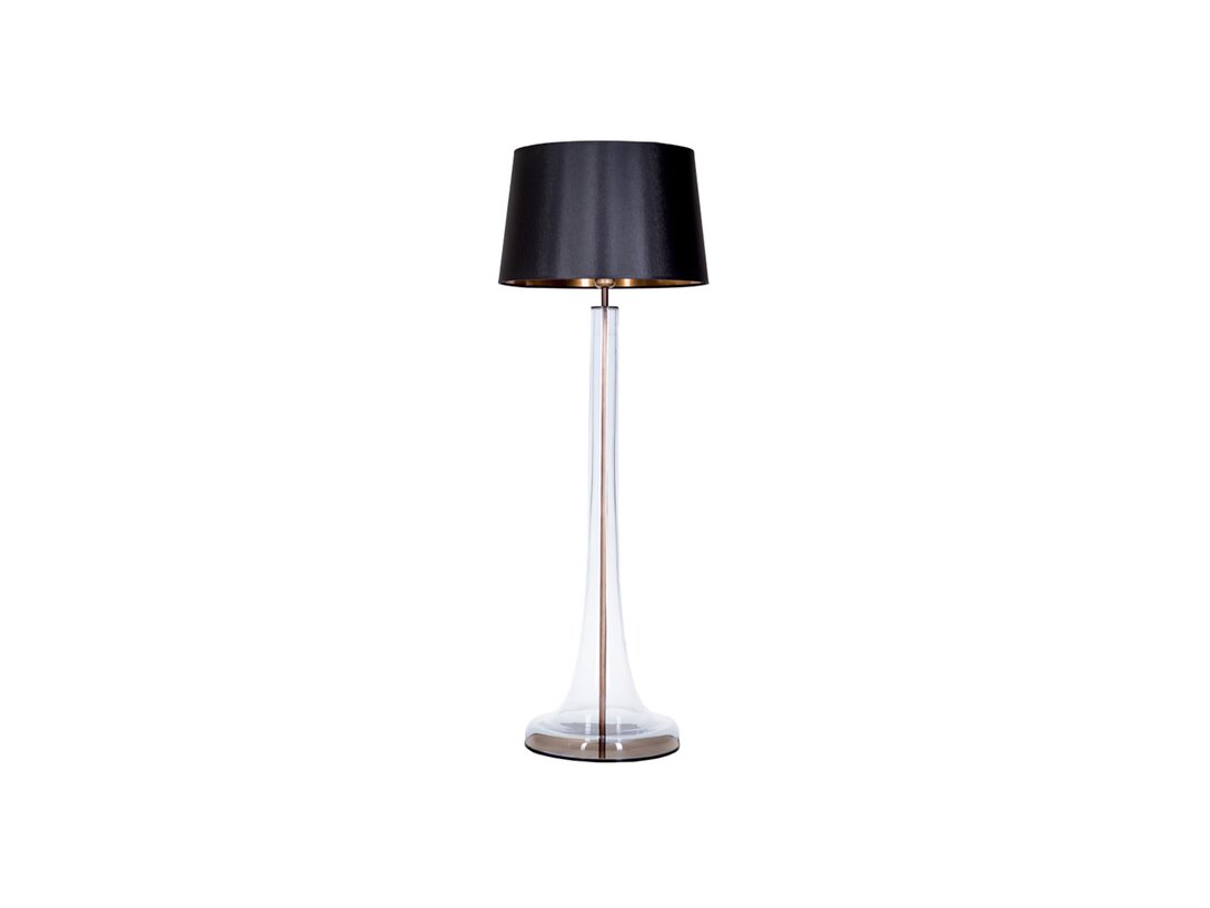 Lampa podłogowa Kler Accessories Zurich 1xE27, max.60W (brak żarówki w komplecie), kolor transparentny, materiał szkło