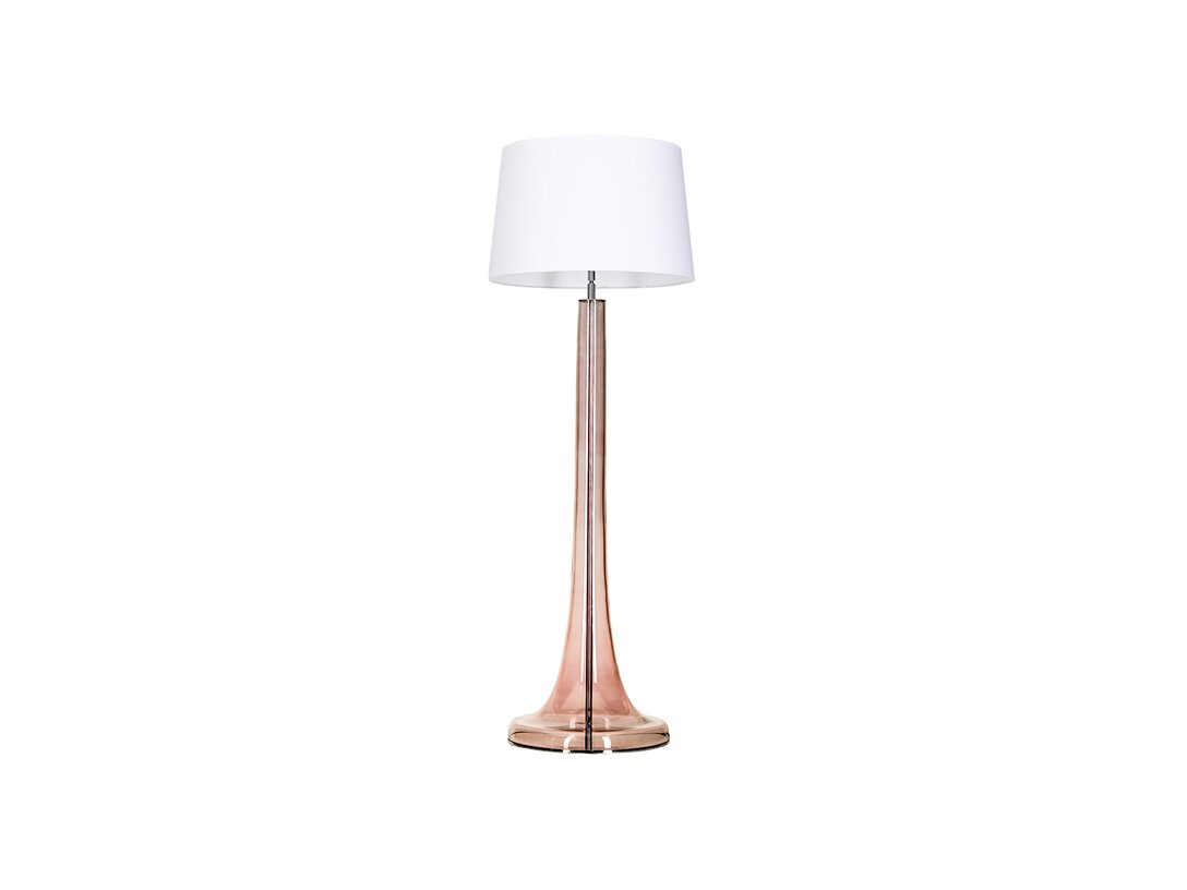 Lampa podłogowa Kler Accessories Zurich 1xE27, max.60W (brak żarówki w komplecie), kolor miedziany, materiał szkło