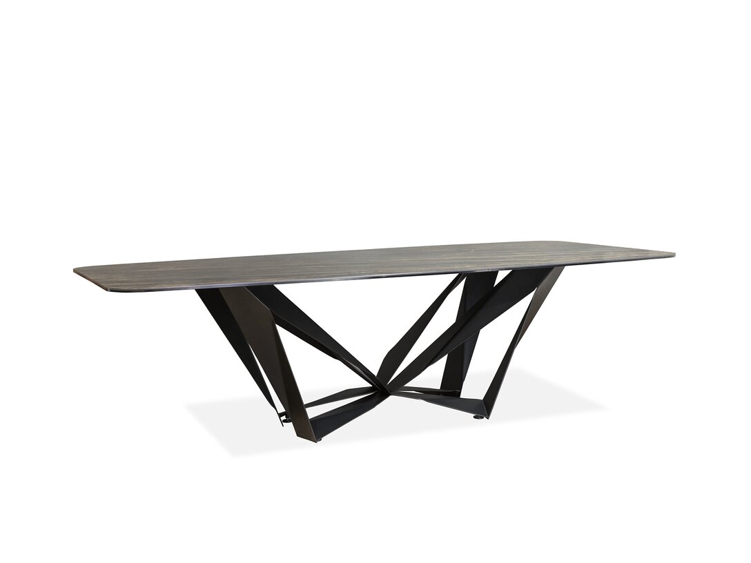 Stůl Sedit Papillon 260 cm x 120 cm, prům. , barva hnědá, materiál keramika, rozkládání ne