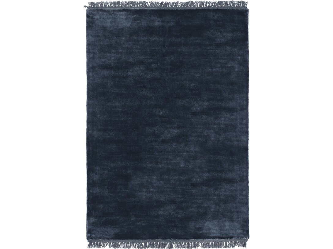 Dywan Kler Accessories Luna prostokątny 160x230 cm, kolor granatowy, materiał tworzywo sztuczne