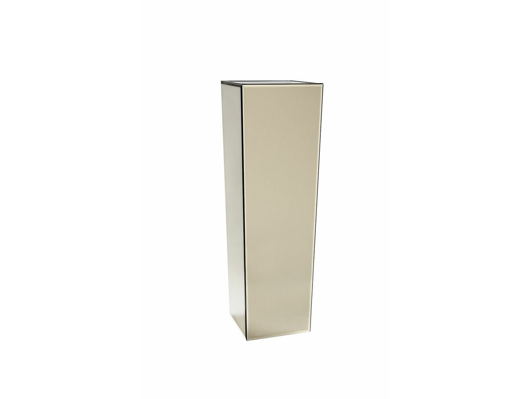 Donica Kler Accessories Milano 130 cm, kolor brązowy, materiał szkło