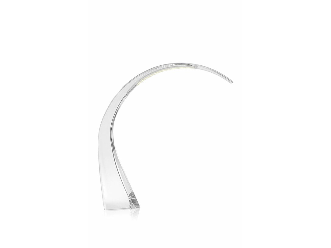 Lampa stołowa Kartell Taj LED 4,8W, 2700K, kolor transparentny, materiał tworzywo sztuczne