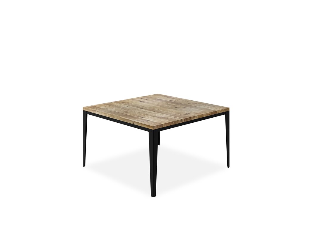 Stůl Trebord Floy Hard 120 cm x 120 cm, prům. , barva hnědá, materiál dřevo, rozkládání ne