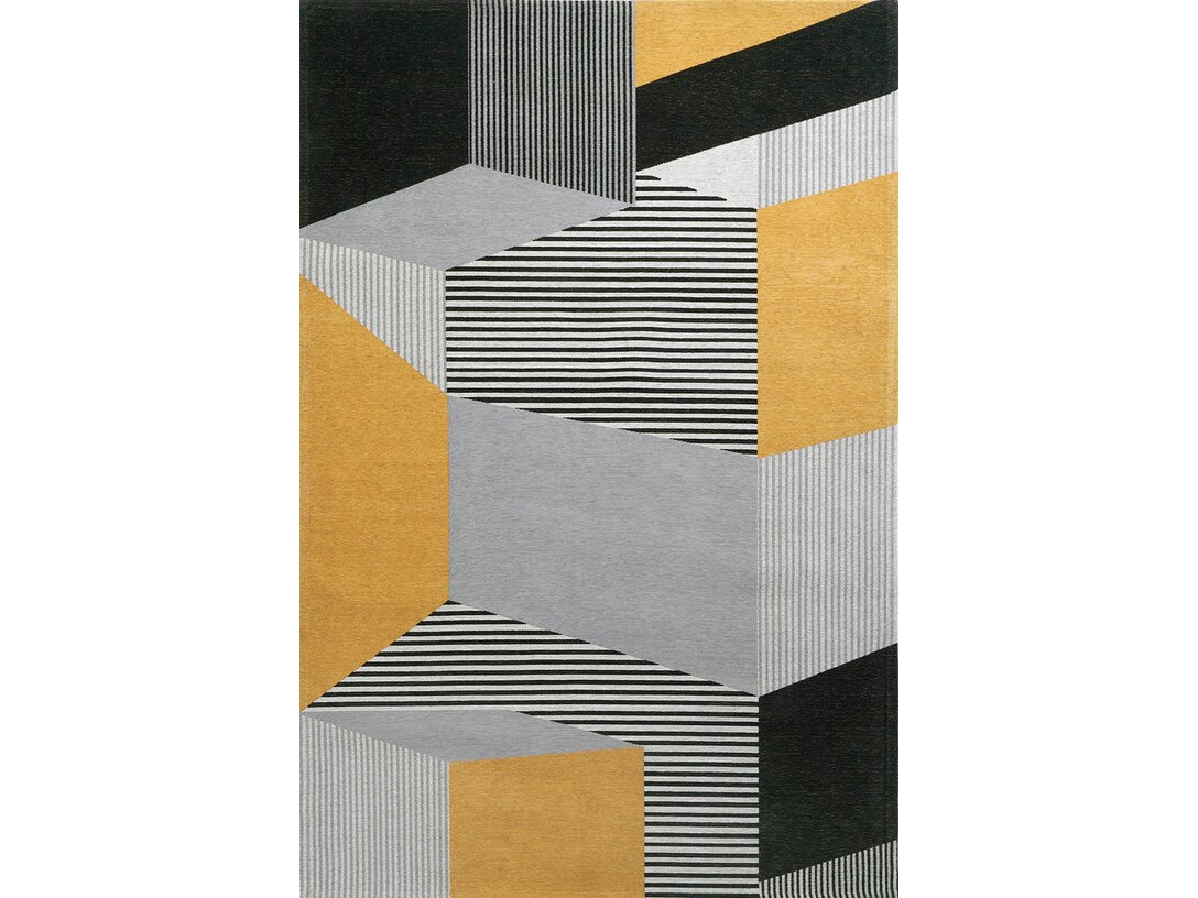 Dywan Kler Accessories Metropolis prostokątny 160x230 cm, kolor szary, materiał tworzywo syntetyczne