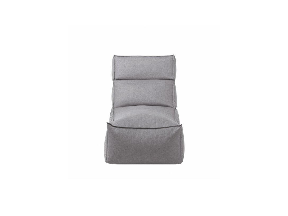 Leżanka Blomus Lounger Stay, kolor szary, materiał tkanina outdoor