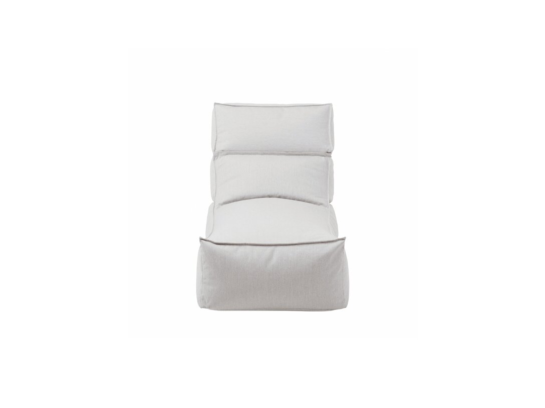 Leżanka Blomus Lounger Stay, kolor szary, materiał tkanina outdoor
