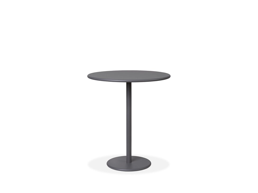 Stolik ogrodowy Blomus Stay  x , śr. 40 cm, kolor szary, materiał aluminium