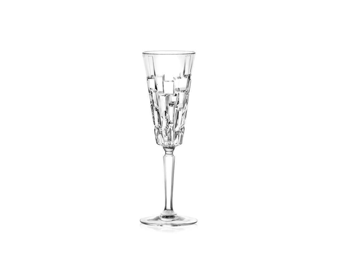 Kpl. 6 kieliszków do szampana 190ml RCR Etna 190 ml, materiał szkło kryształowe, kolor transparentny