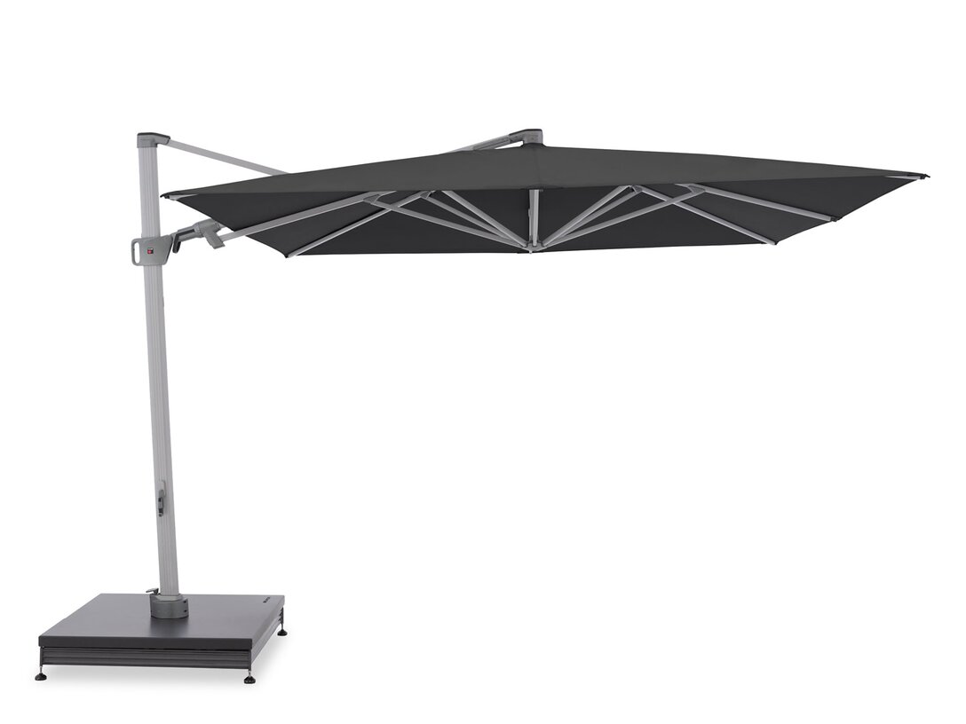Parasol ogrodowy Knirps Pendular, kolor szary, materiał tkanina