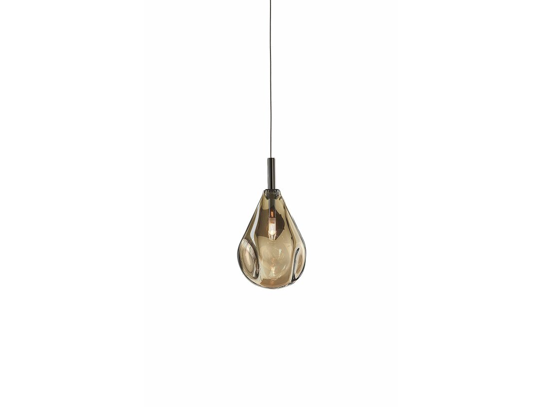 Lampa wisząca Bomma Soap G4 LED, max. 1,2W, kolor złoty, materiał szkło