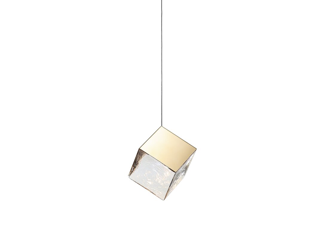 Lampa wisząca Bomma Pyrite G4, LED, max. 1,2W, kolor złoty, materiał szkło