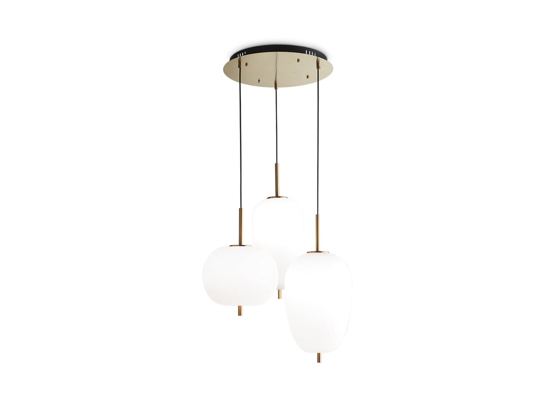 Lampa wisząca Ideal-Lux Umile LED 60,2W 3160 lm, kolor biały, materiał szkło