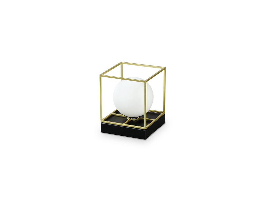 Lampa stołowa Ideal-Lux Lingotto G9 max. 1x28W, kolor złoty, materiał metal