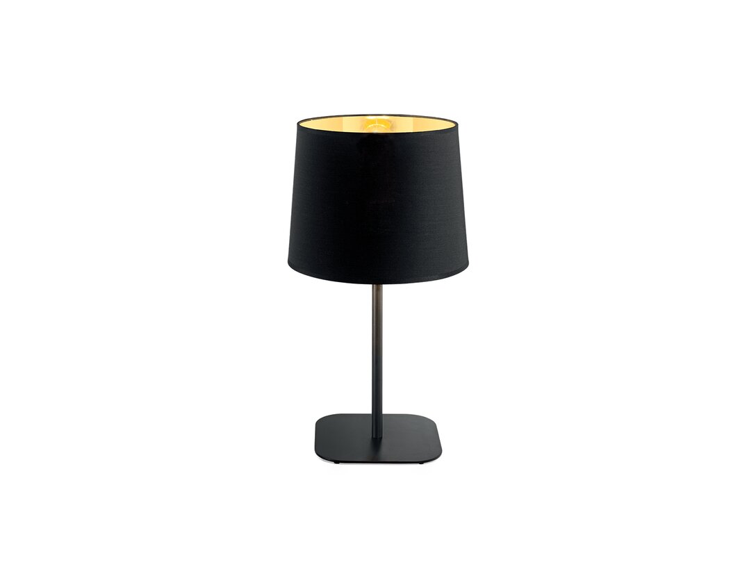 Lampa stołowa Ideal-Lux Nordik TL1 E27 max. 1x60W (brak żarówki w komplecie), kolor czarny, materiał tkanina
