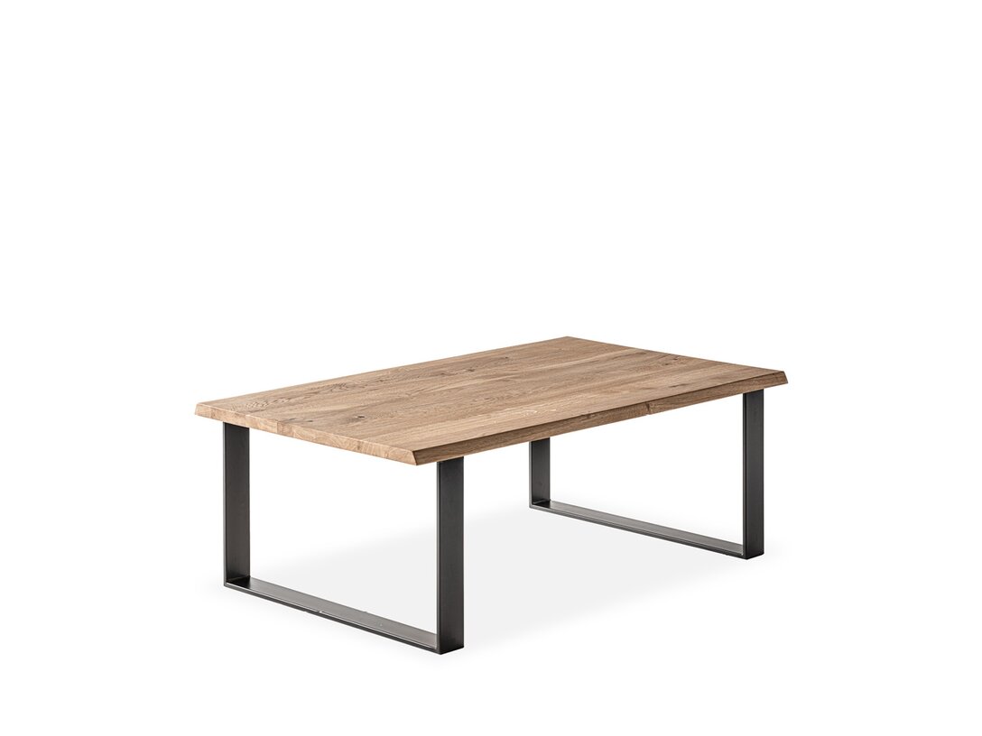 Stolik kawowy Jafra Vintage Unique 120 cm x 72 cm, śr. , kolor brązowy, materiał drewno