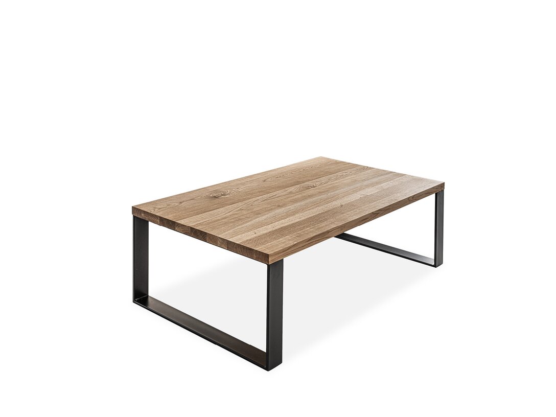 Stolik kawowy Jafra Vintage 120 cm x 70 cm, śr. , kolor brązowy, materiał drewno