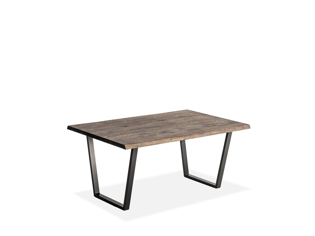 Stolik kawowy Jafra Solaris 110 cm x 70 cm, śr. , kolor brązowy, materiał drewno
