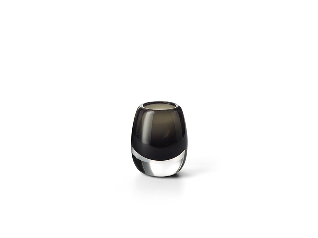 Wazon Philippi Emma 12 cm, kolor fioletowy, materiał szkło