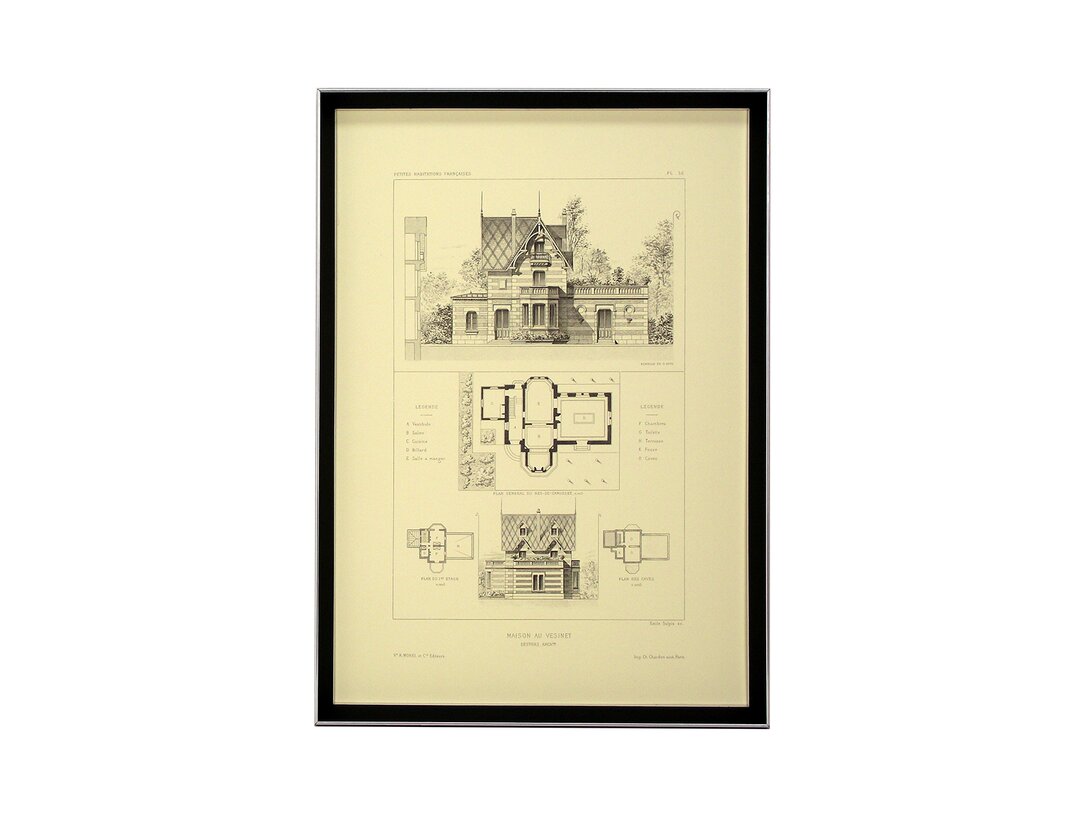 Obraz Maison au Vesinet Kler Accessories 37x52x cm, materiał drewno