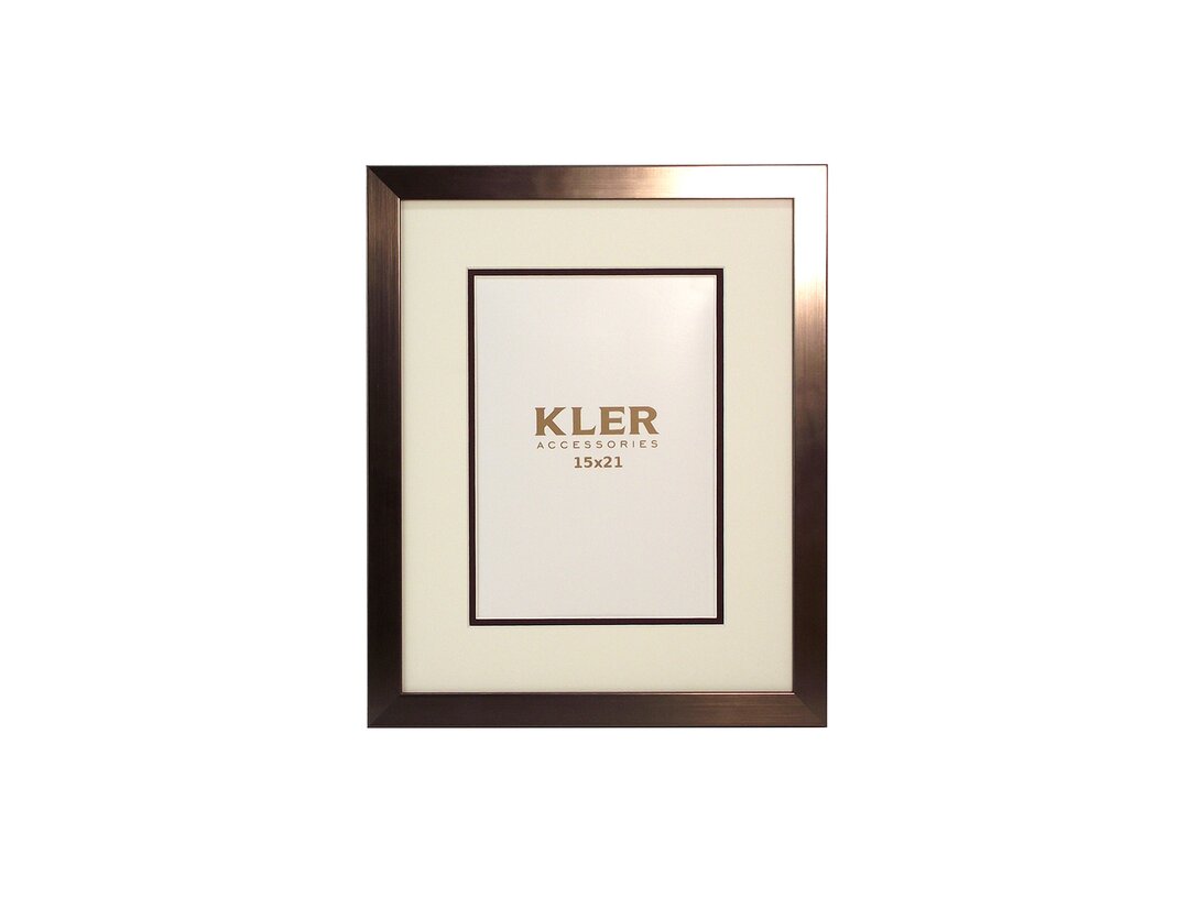Fotorámeček Kler Accessories Grafito 15X21 CM, barva grafitová, materiál dřevo