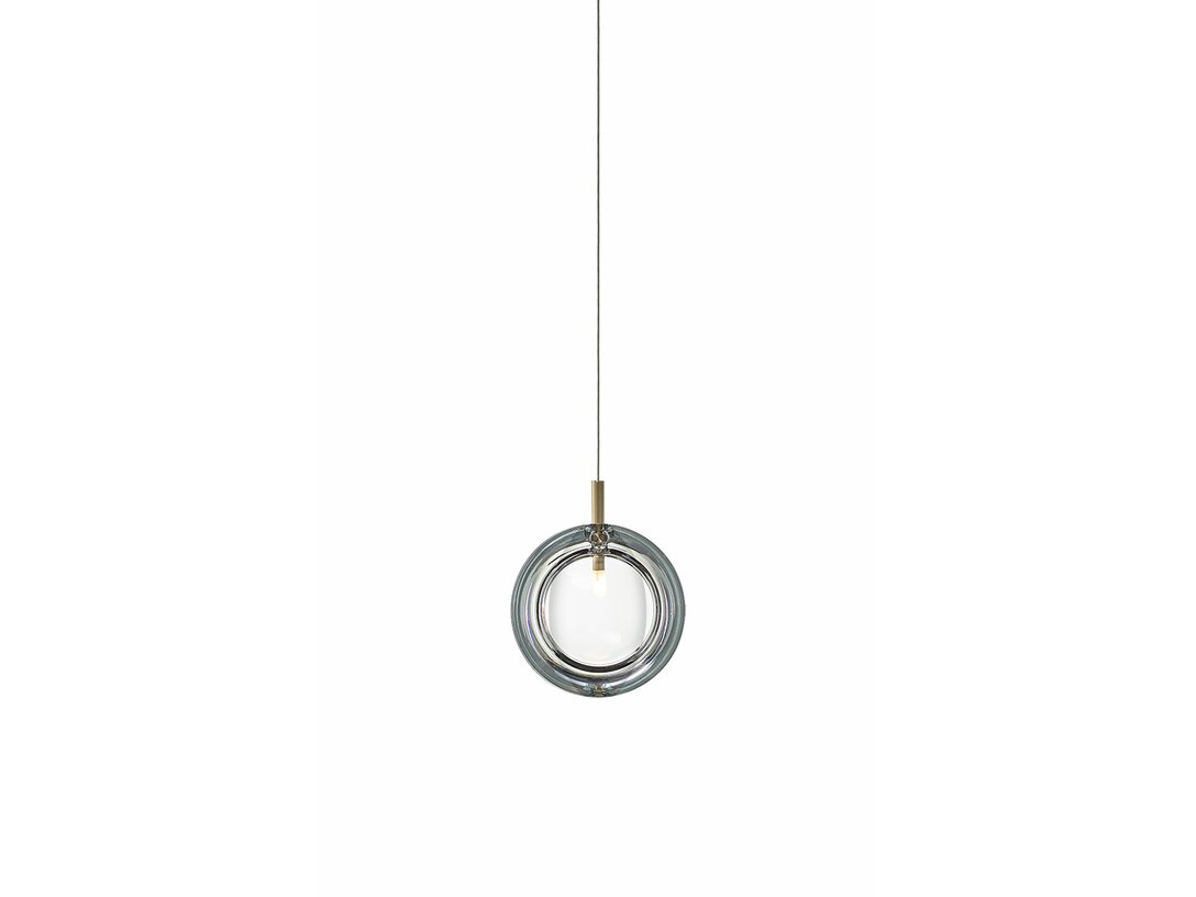 Lampa wisząca Bomma Lens G4 LED, max. 1,2W, kolor transparentny, materiał szkło