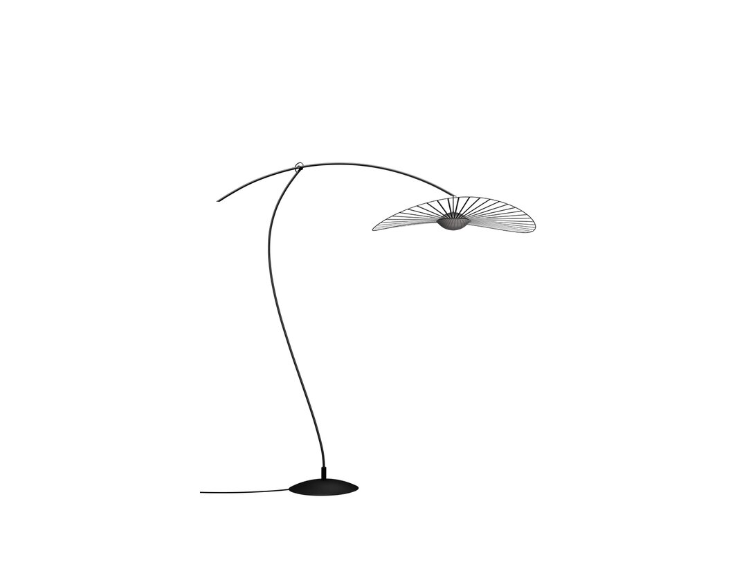 Lampa podłogowa Kler Accessories Vertigo Nova , kolor czarny, materiał włókno szklane