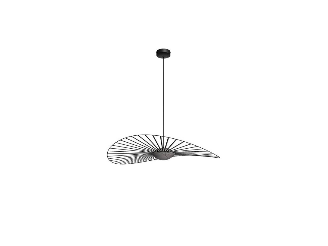 Lampa wisząca Kler Accessories Vertigo Nova , kolor czarny, materiał włókno szklane, wstążka poliuretanowa