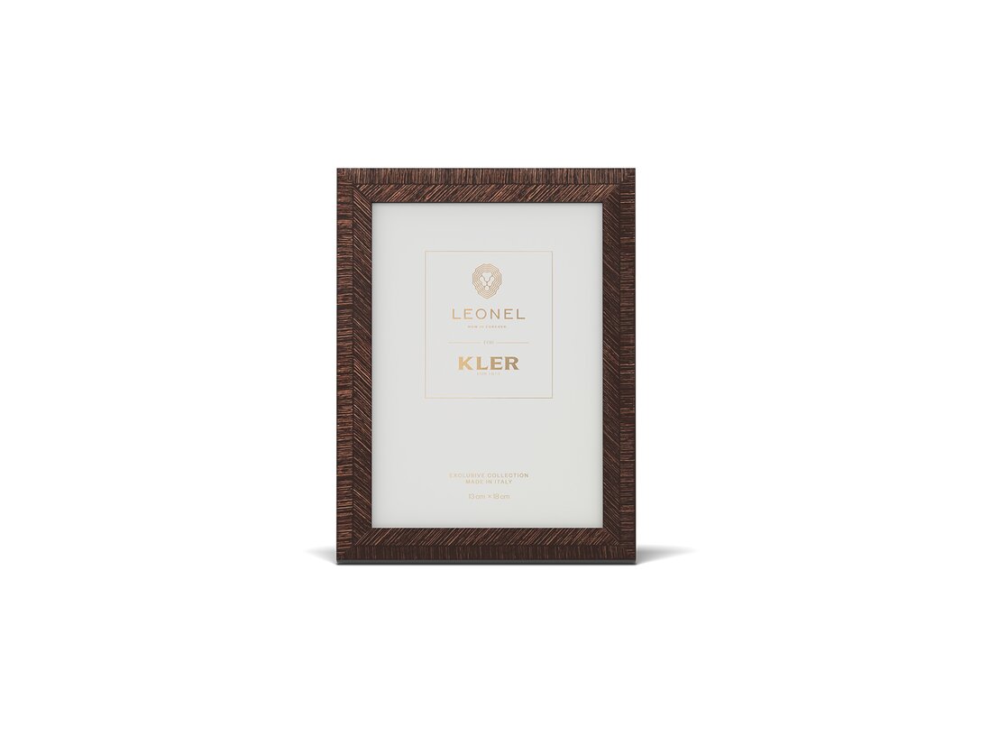 Ramka na zdjęcie Kler Accessories Classic 13x18 cm, kolor brązowy, materiał drewno