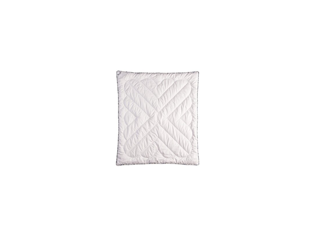 Kołderka dziecięca z wełny alpaki MyAlpaca 125x110 cm, kolor biały, materiał wełna alpaki