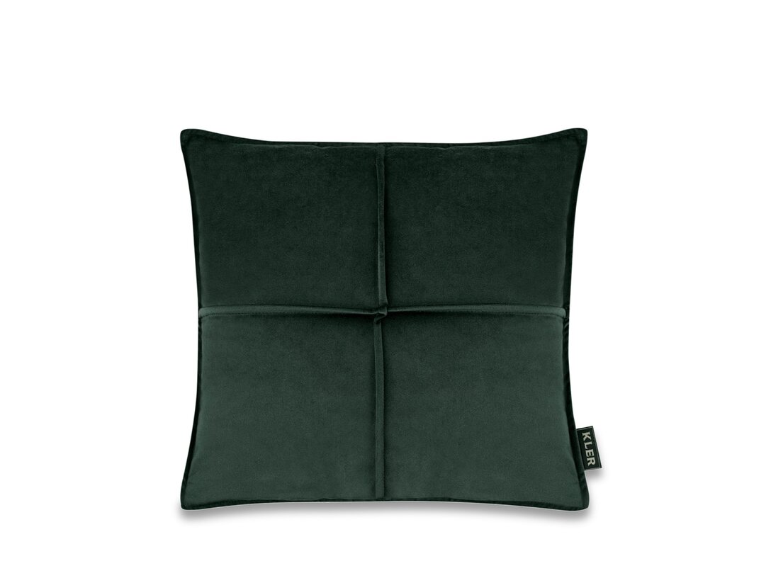 Poduszka dekoracyjna Kler Accessories Verde 45x45 cm, kolor zielony, materiał tkanina