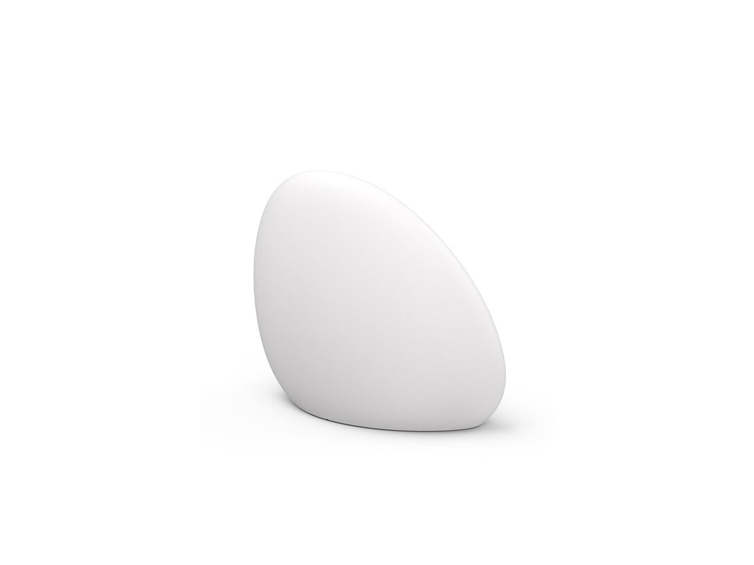 Lampa Kler Accessories Stone , barva bílá, materiál plast
