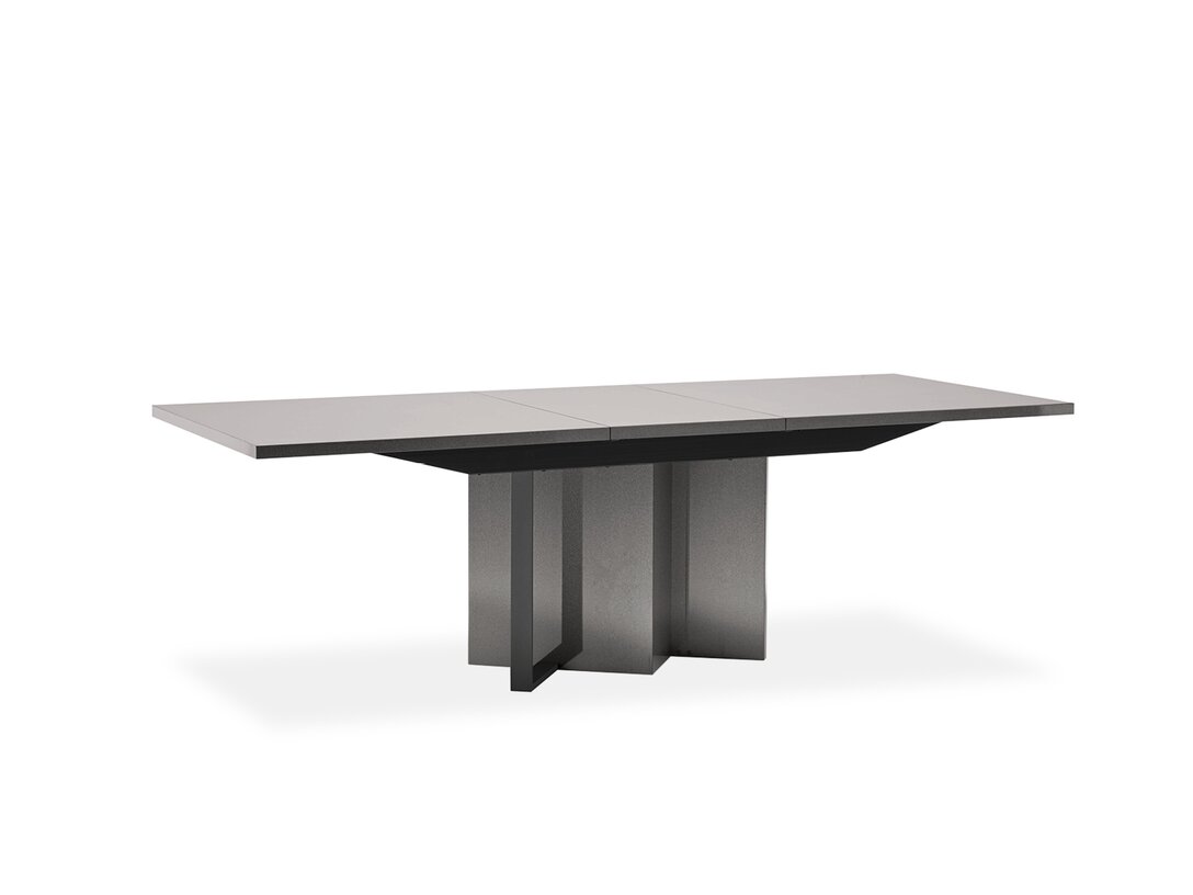 Stół rozkładany Alf Italia Graphite 160/210 cm x 95 cm, śr. , kolor szary, materiał okleina laminowana, rozkładanie tak