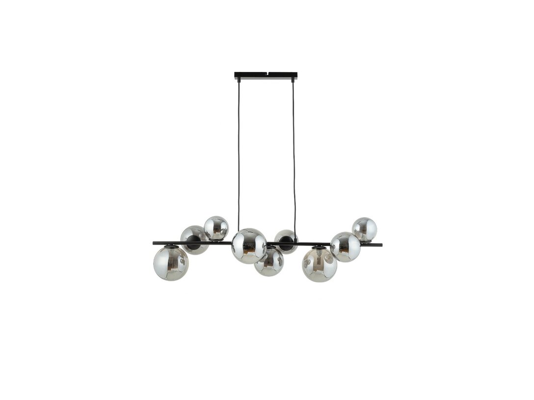 Lampa wisząca Kler Accessories Maravillo 9xG9 LED 12W, kolor czarny, materiał stal