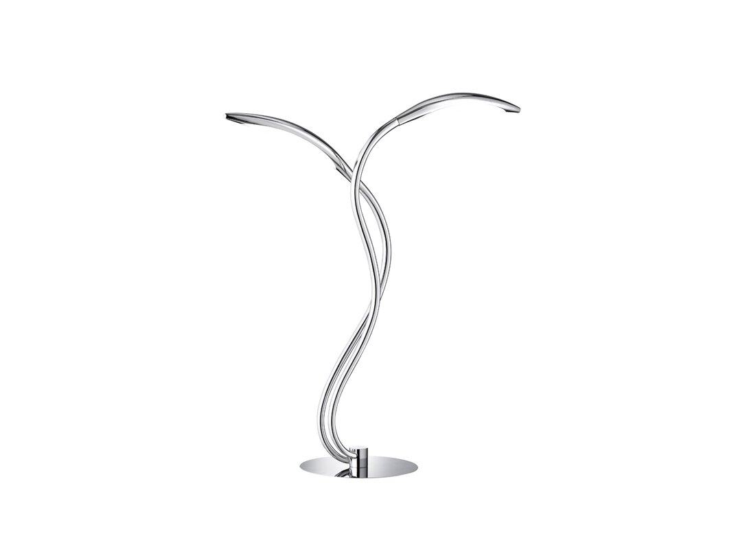 Lampa stołowa Kler Accessories Hampton LED 1 x 10,4W 1200 lm 3000K, kolor srebrny, materiał metal