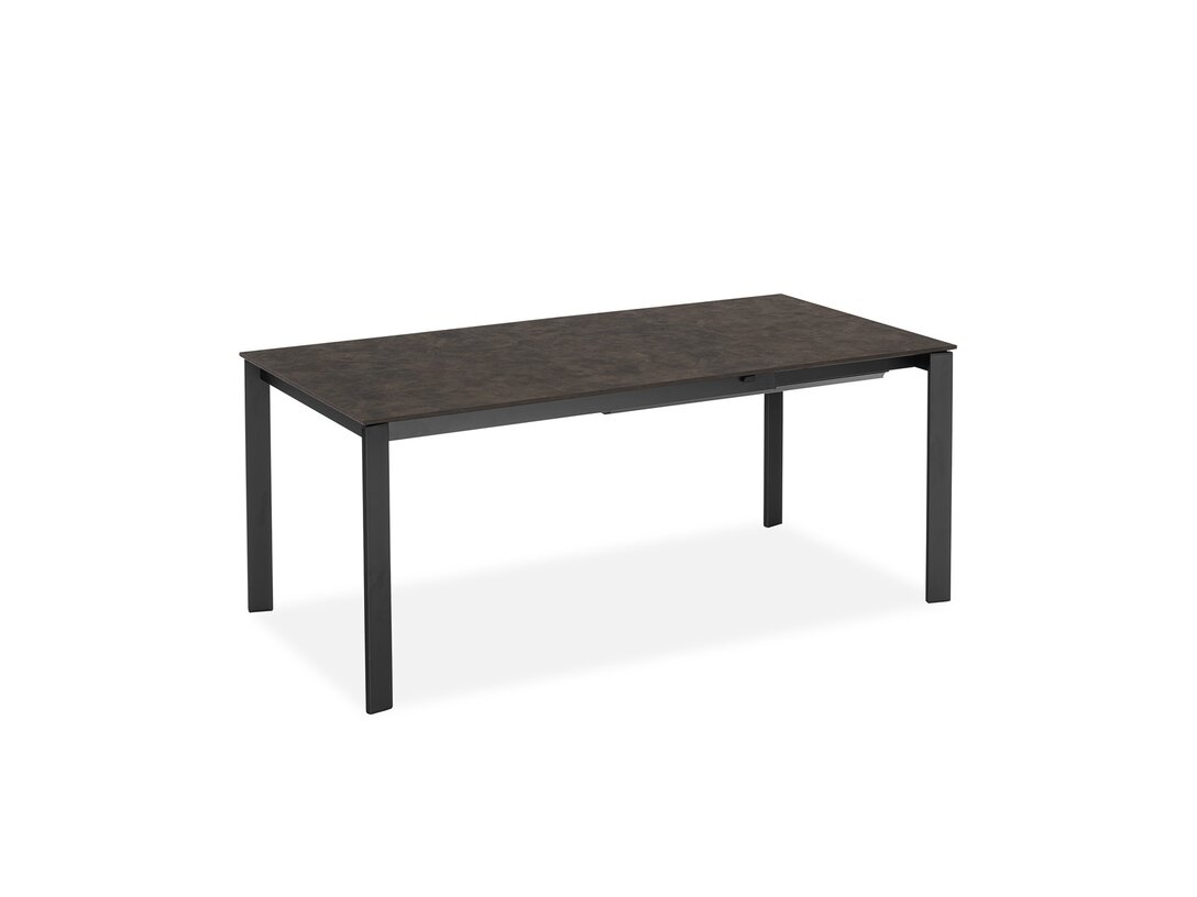 Stół rozkładany Connubia Eminence 130 cm x 90 cm, śr. , kolor brązowy, materiał tworzywo syntetyczne, rozkładanie tak