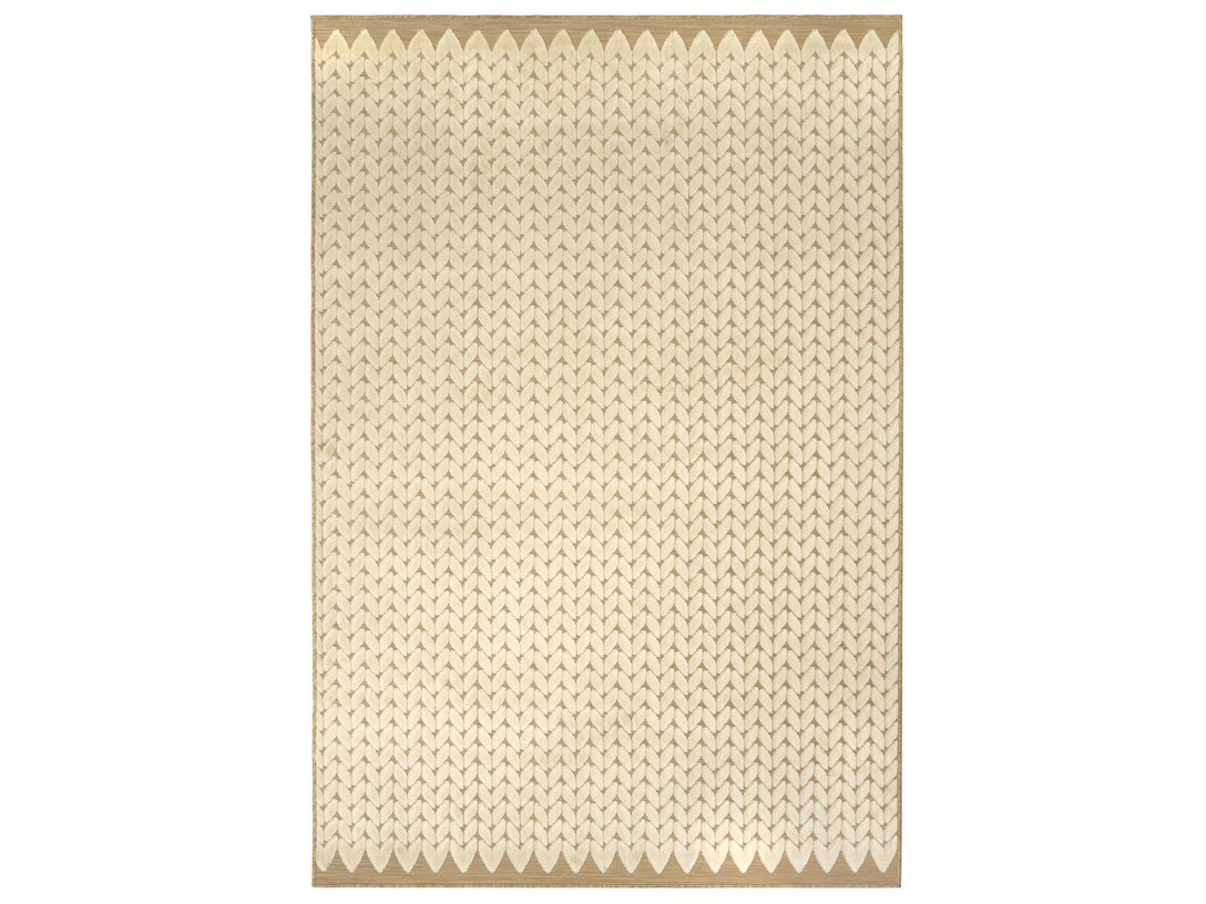 Dywan Kler Accessories Trenzada, kolor beżowy, materiał tworzywo syntetyczne