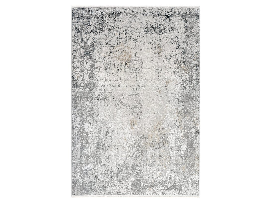 Koberec Kler Accessories Imperial Electric Grey obdélníkový 160x230 cm, barva šedá, materiál viskóza