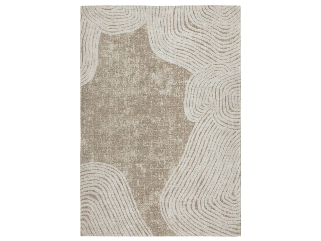 Koberec Kler Accessories Deco Rugs Beige Seashell obdélníkový 160x230 cm, barva béžová, materiál syntetický materiál