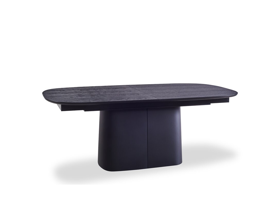 Stůl rozkládací Kler Fungo 180/230 cm x 110 cm, prům. , barva černá, materiál dřevo, rozkládání ano