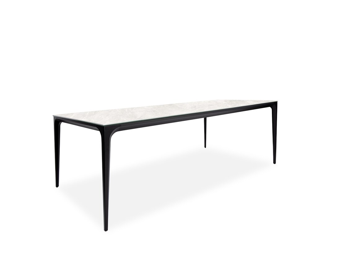 Stůl Tavolini Palermo 160 cm x 90 cm, prům. , barva krémová, materiál křemenná keramická směs, rozkládání ne