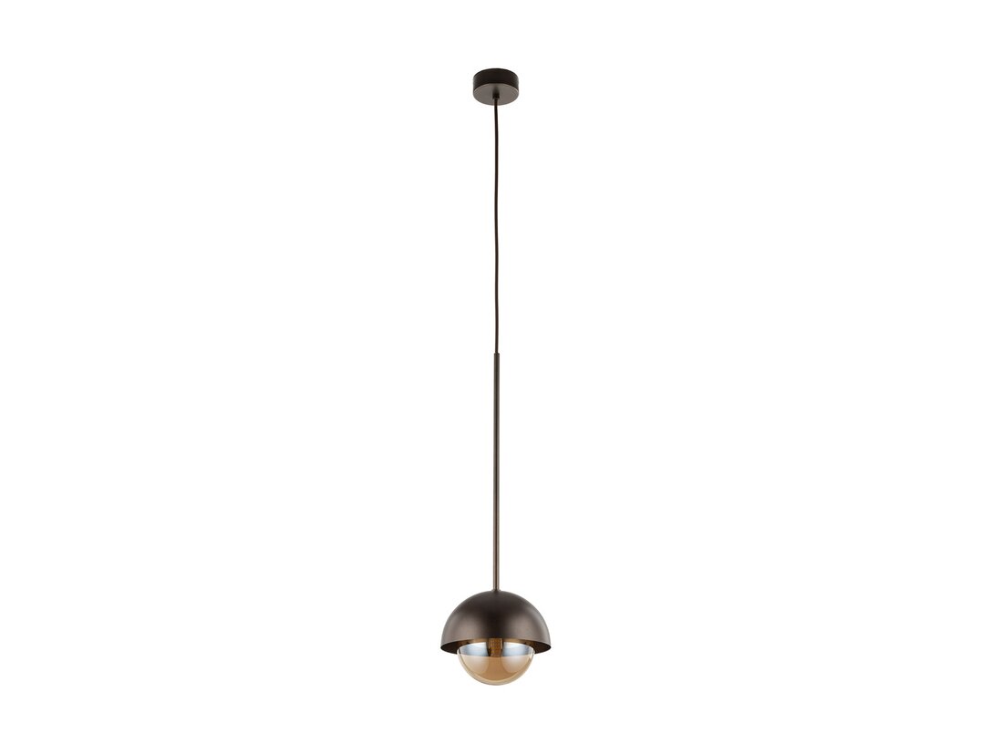 Lampa závěsná Kler Accessories Sombre 1xG9 LED, max. 8W (brak żarówki w komplecie), barva hnědá, materiál kov