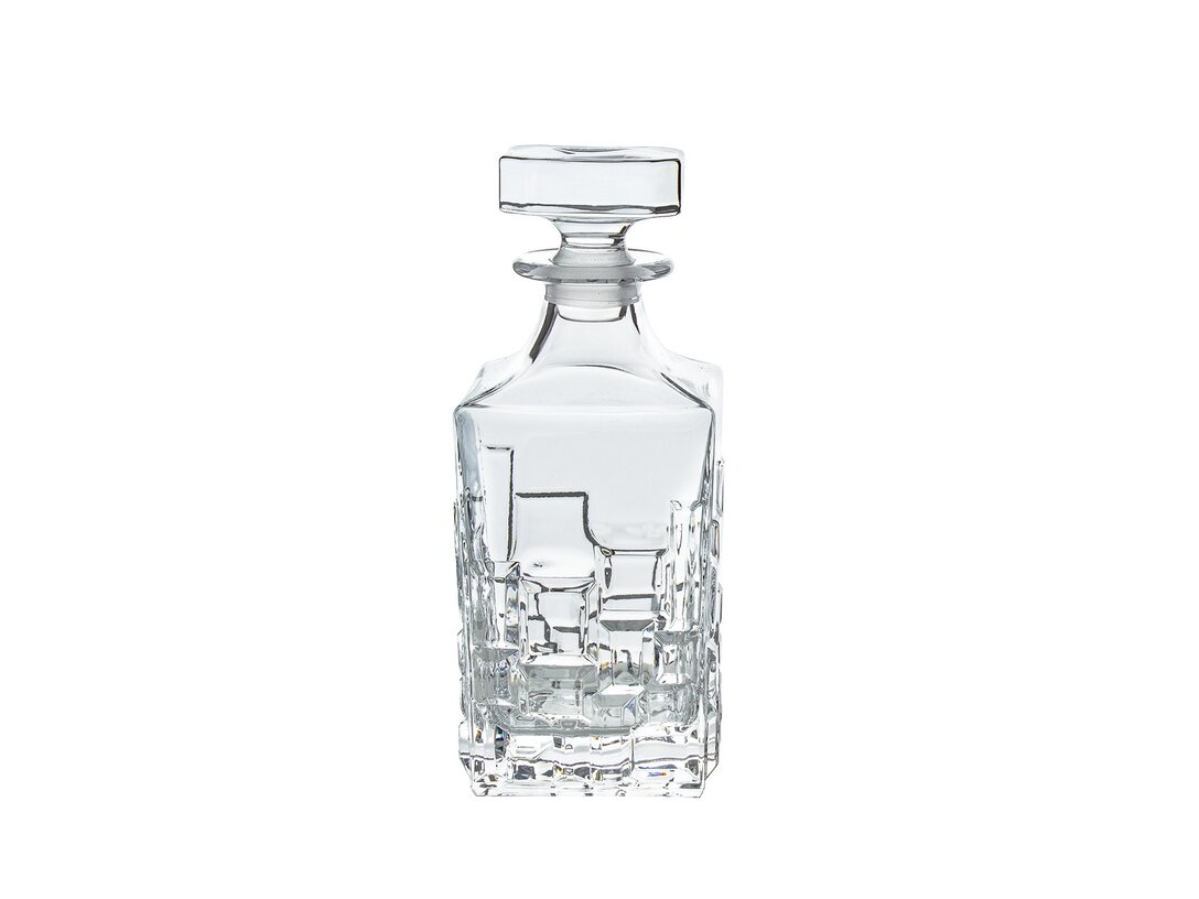 Karafka do whisky RCR Etna 750 ml, materiał szkło kryształowe, kolor transparentny