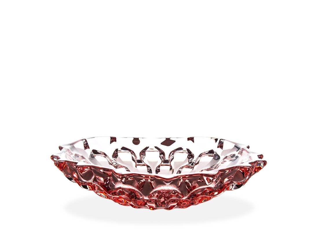 Misa Bohemia Sicilia rosa, kolor różowy, materiał szkło kryształowe