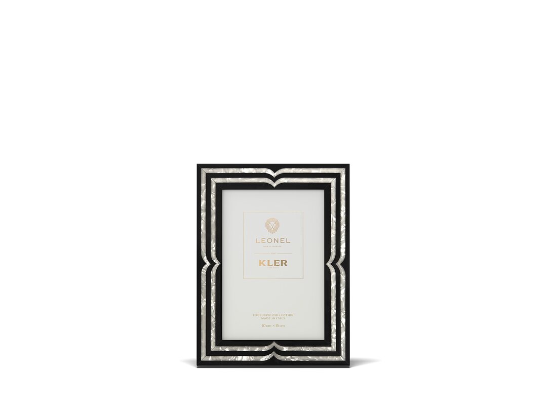 Fotorámeček Kler Accessories Paris 10x15 cm, barva černá, materiál dřevo