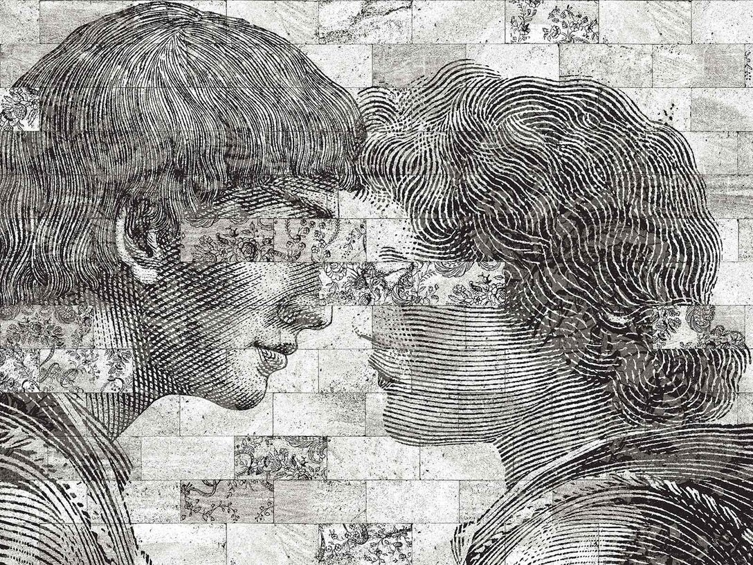 Tapeta One Wall Design Aurelia, materiał tapeta winylowa na podłożu tekstylnym Satin