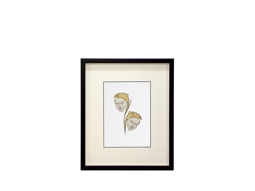 Obraz Kler Accessories Znamení zvěrokruhu 15x21 cm, materiál dřevo