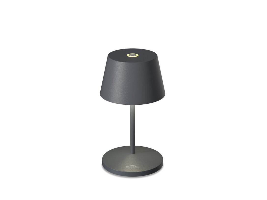 Lampa przenośna Villeroy & Boch Seoul , kolor antracytowy, materiał aluminium