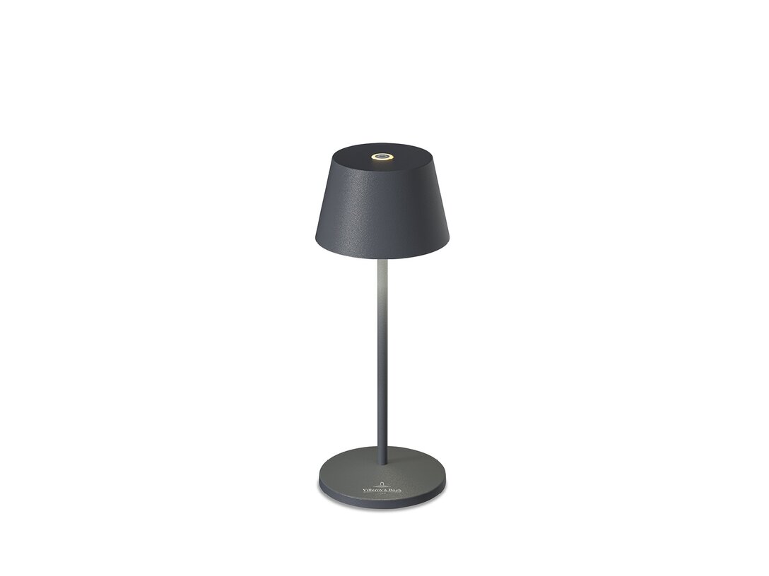 Lampa przenośna Villeroy & Boch Seoul Micro , kolor antracytowy, materiał aluminium